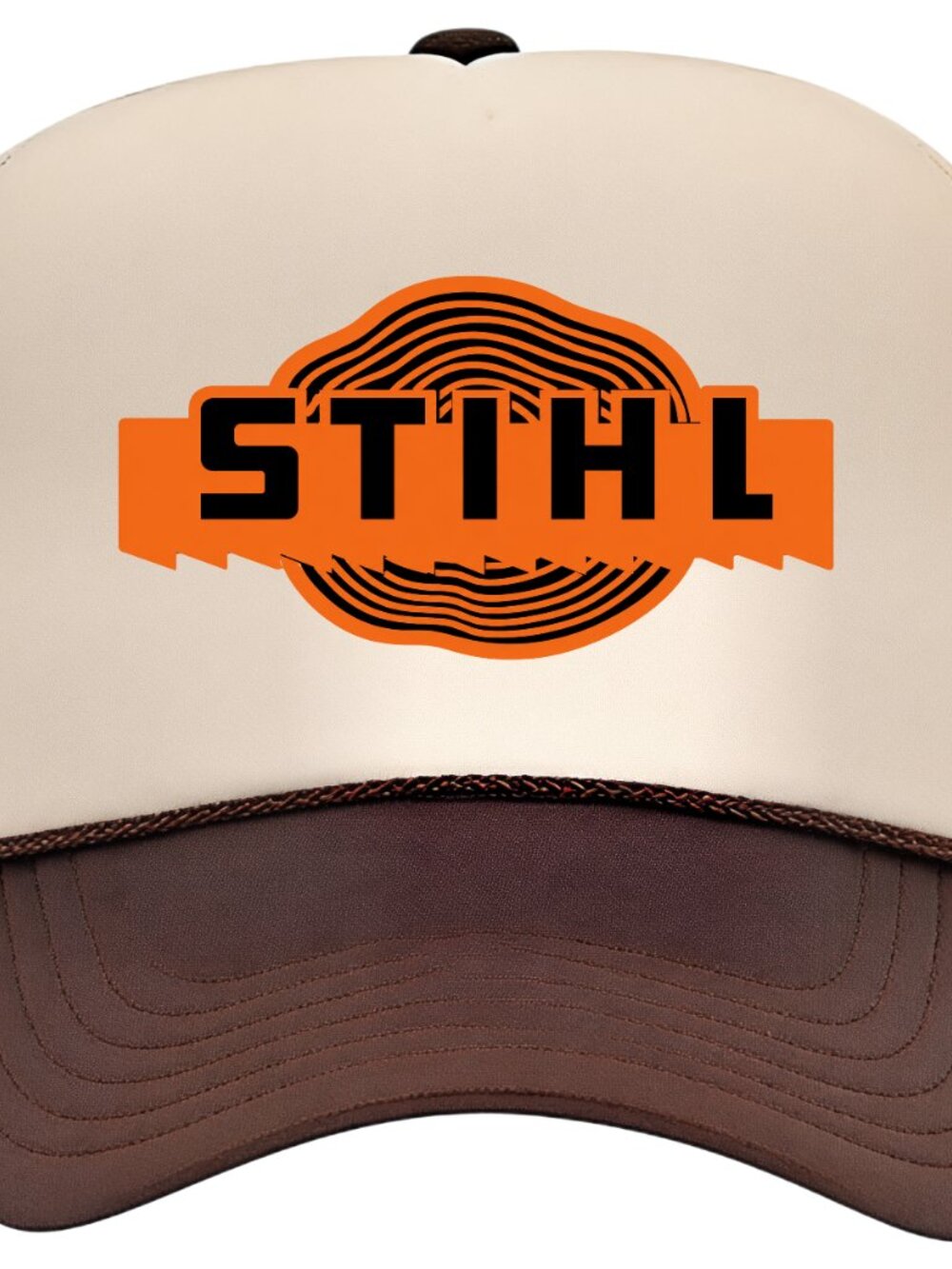Stihl Chainsaws Foam Trucker Mesh Snapback Cap Hat Printed Graphic